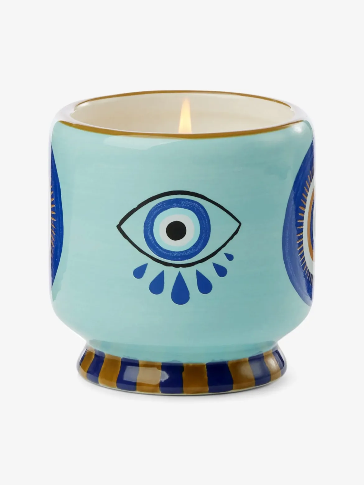 Adopo Eye Ceramic Candle - Incense & Smoke