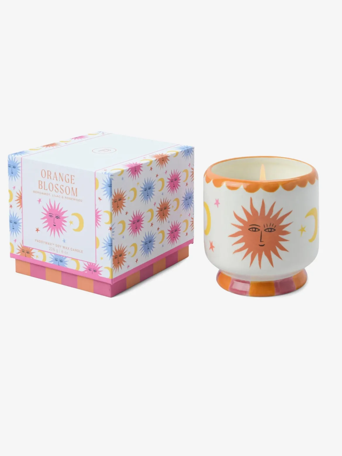 Adopo Sun Ceramic Candle - Orange Blossom