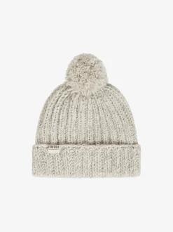 Alpine Lambswool Bobble Hat - Natural
