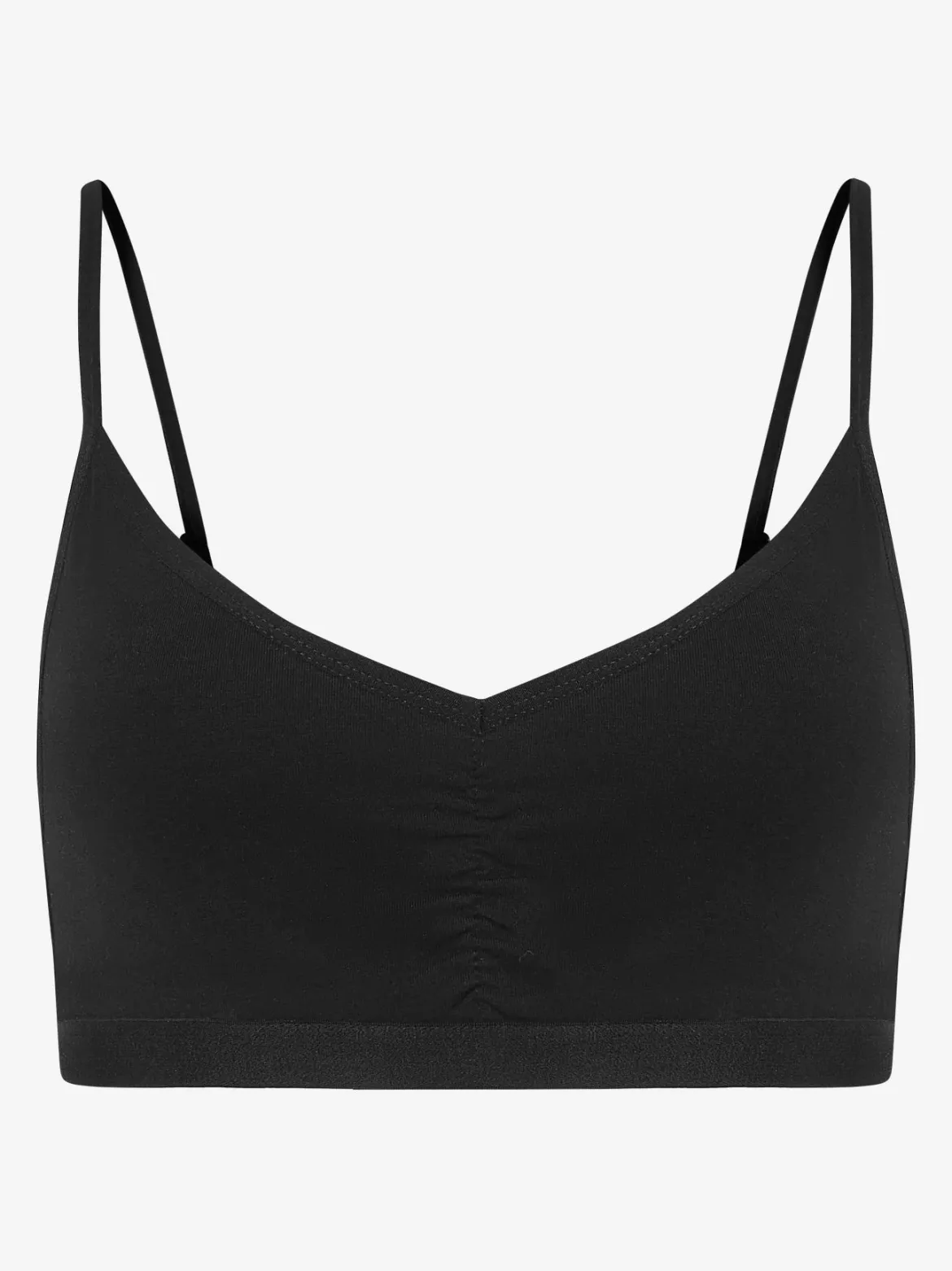 Anastasia Organic Cotton Bra - Black