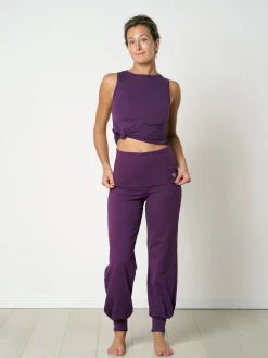 Aspire Harem Pants - Grape