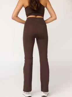 Compressive Flare Legging - Driftwood