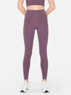 Compressive High-Rise Leggings - Dahlia