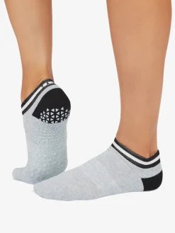Cora Grip Socks - Mirage Heather