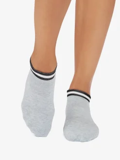 Cora Grip Socks - Mirage Heather