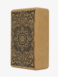Cork Brick - Mandala Black