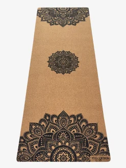 Cork Mat 3.5mm - Mandala Black