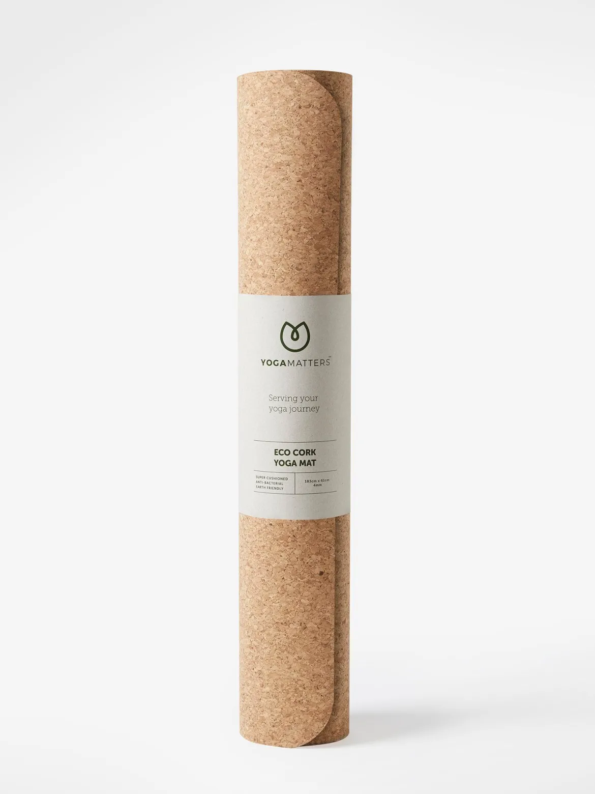 Eco Cork Yoga Mat - Green