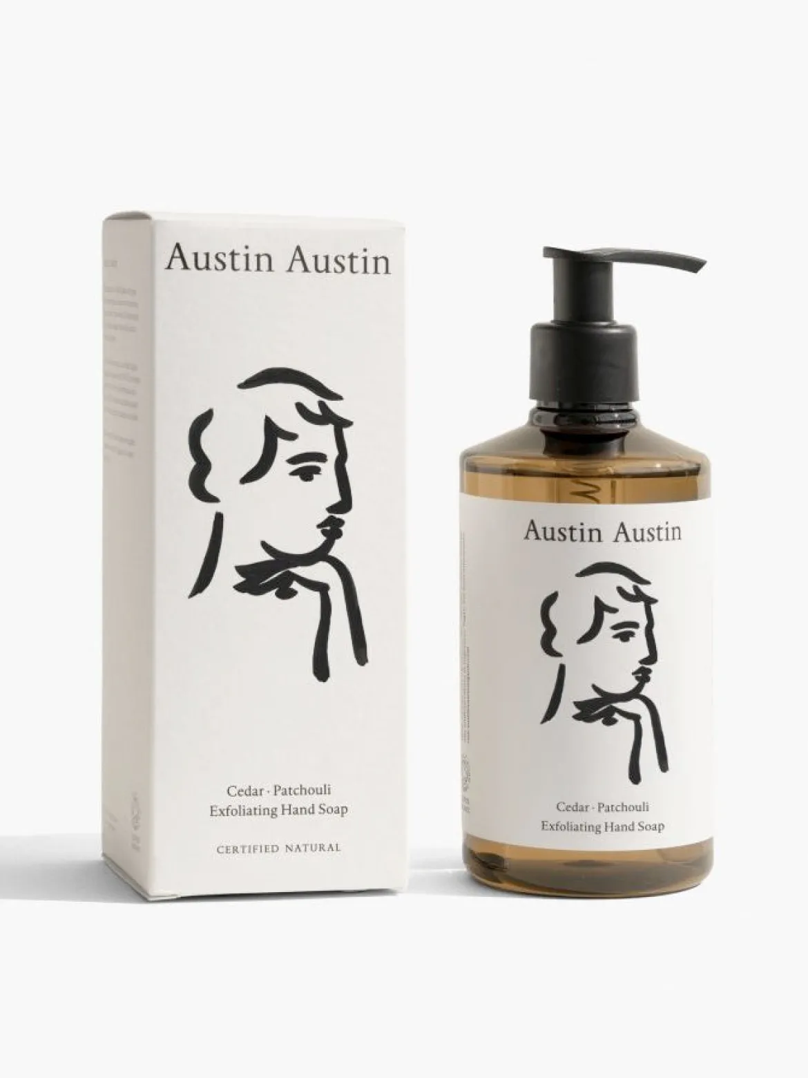 Exfoliating Hand Soap 300ml - Cedar & Patchouli