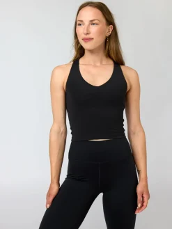 Float Zoe Superstretch Tank - Black