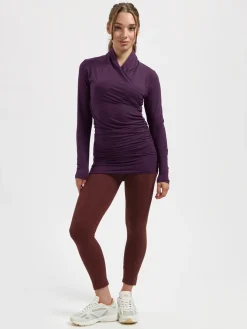Good Karma Long Sleeve Yoga Top - Bloom