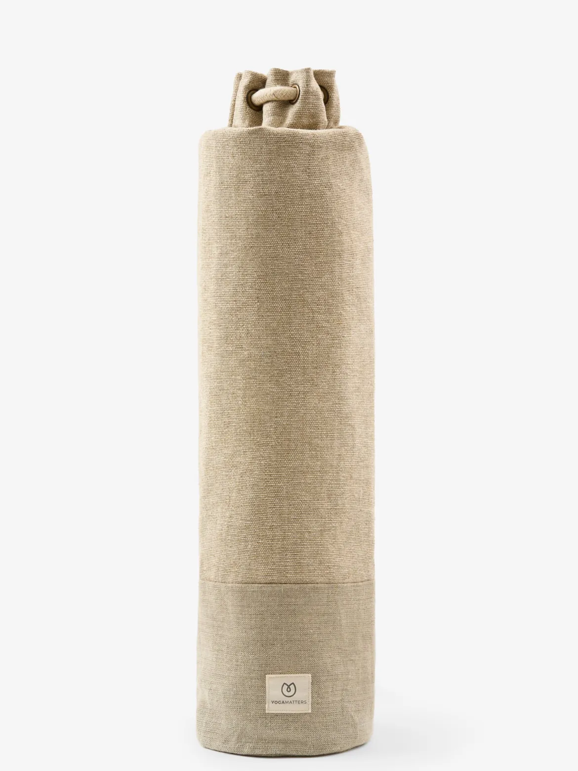 Hemp & Organic Cotton Yoga Mat Bag - Natural