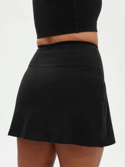 High-Rise Skort - Black