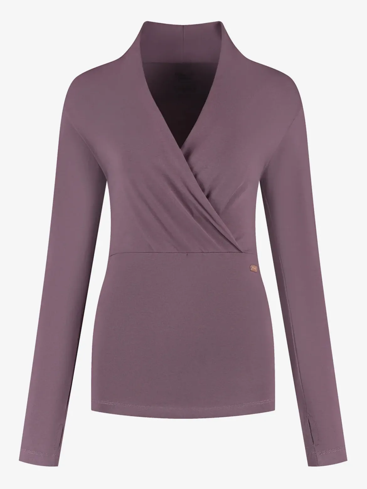 Ishtar Long Sleeve Yoga Top - Berry