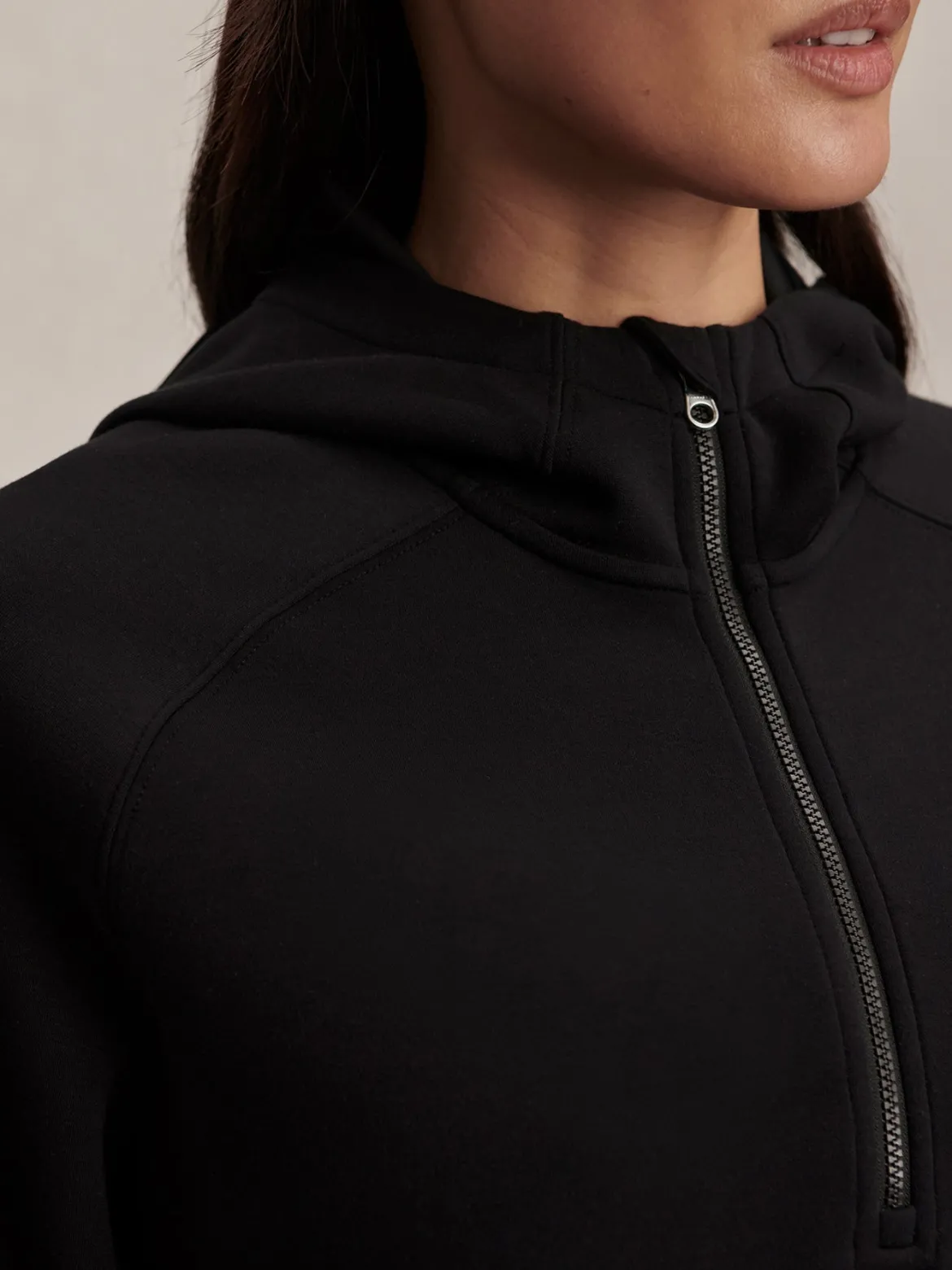 Karo Half Zip Midlayer - Black