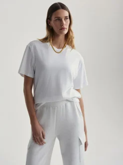 Leighton Boyfriend Tee - White