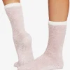 Lounge Grip Socks - Soft Blush - One Size