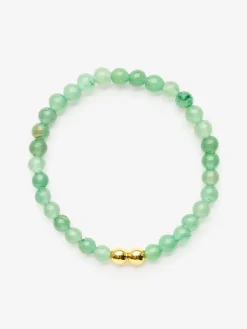 Mala Bead Bracelet - Green Aventurine