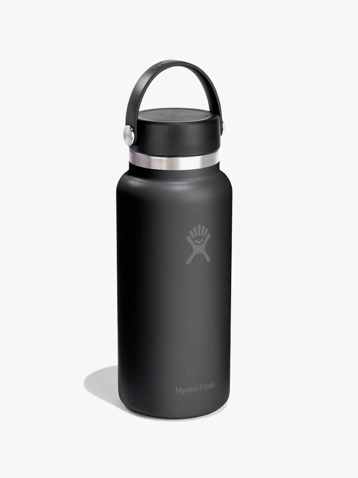 946ml (32oz) Wide Mouth with Flex Cap - Black