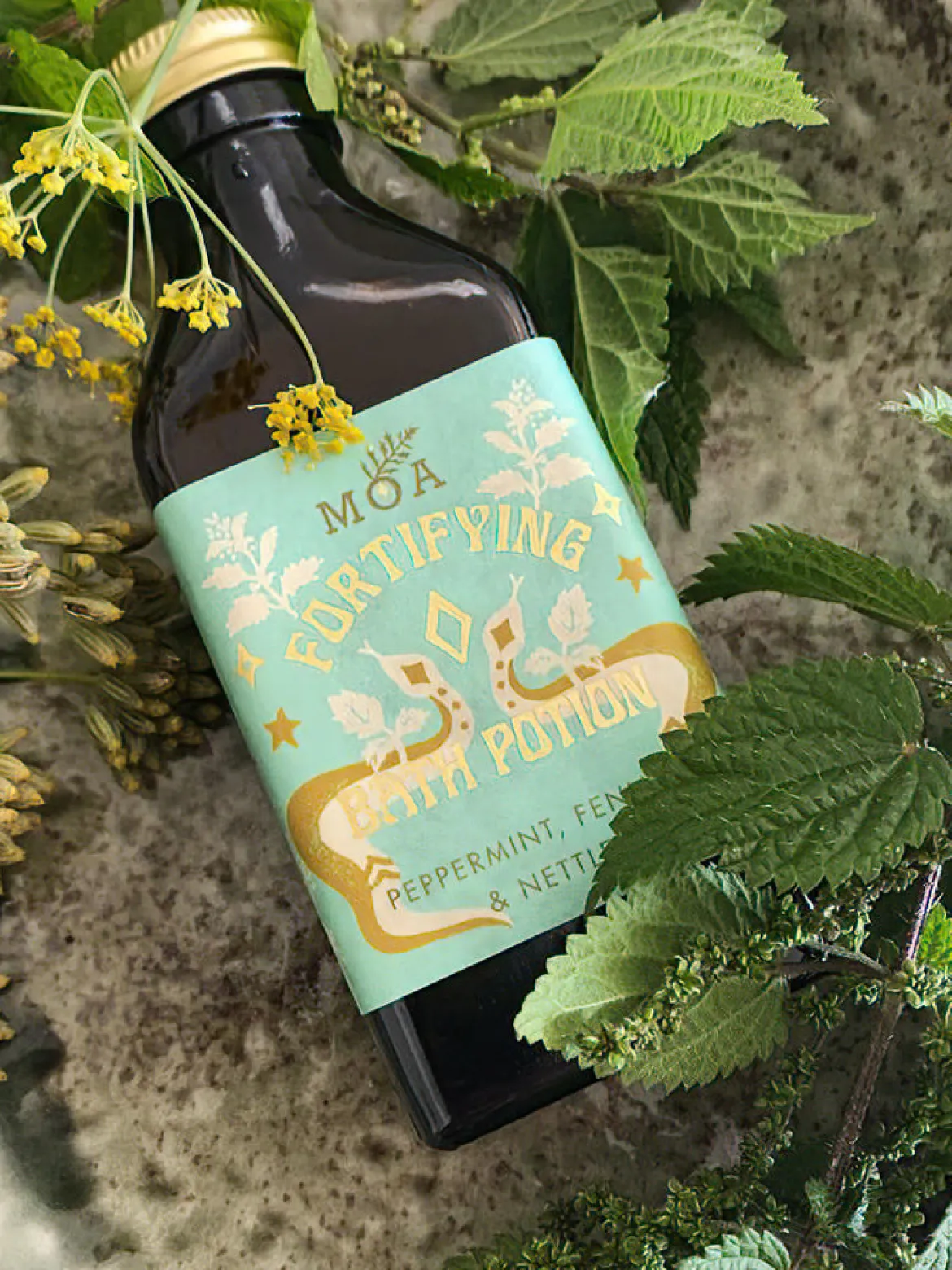 MOA Fortifying Bath Potion - Peppermint, Fennel & Nettle