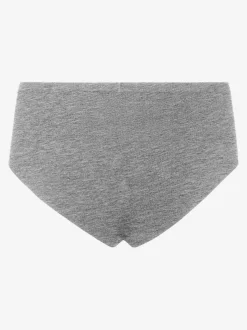 Odette Organic Cotton Briefs - Marl Grey