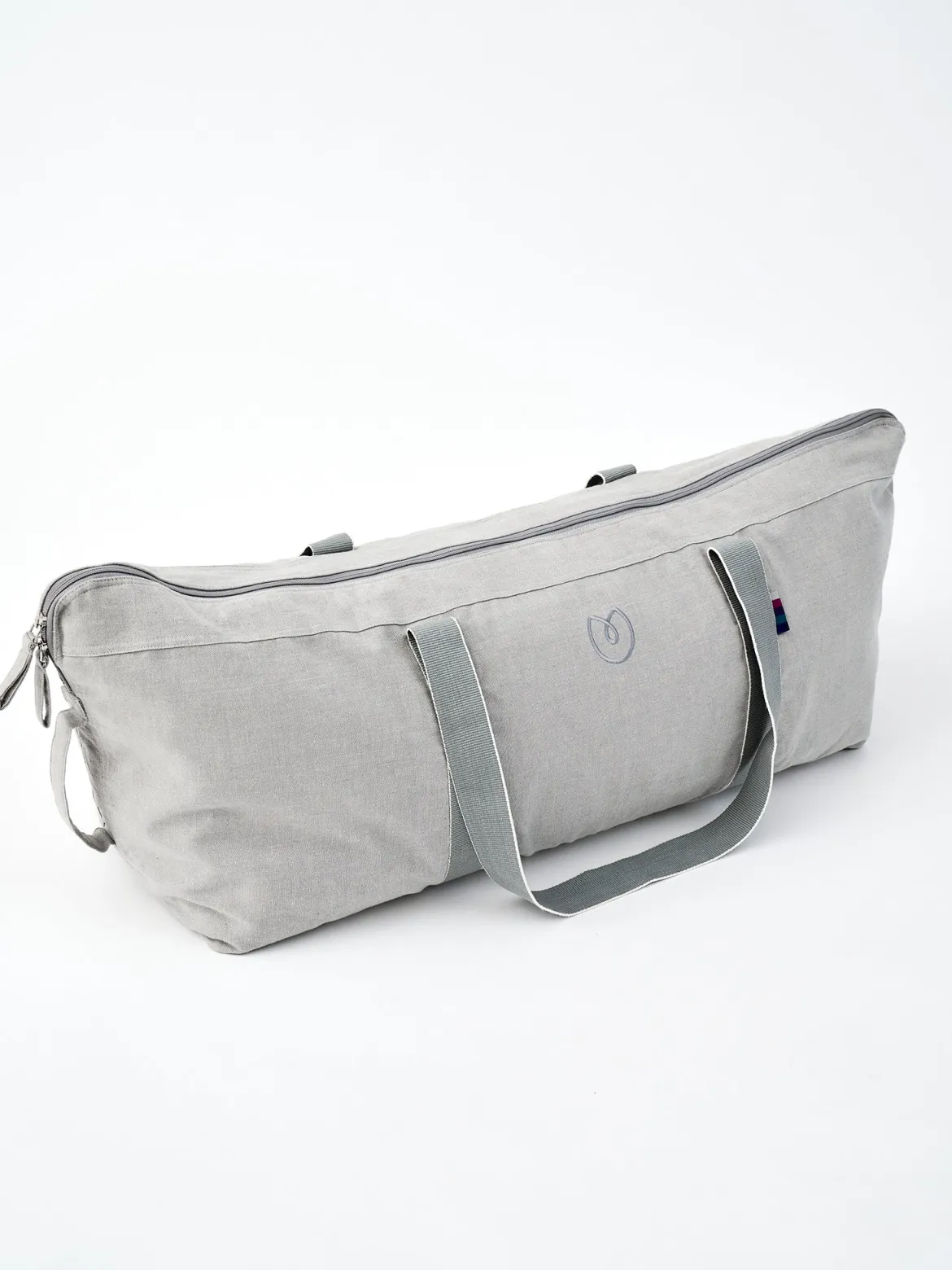 Organic Cotton Chambray Carry All Kit Bag - Grey Ice