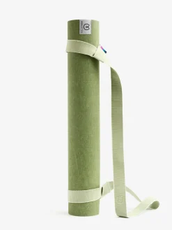 Organic Cotton Chambray Yoga Mat Strap