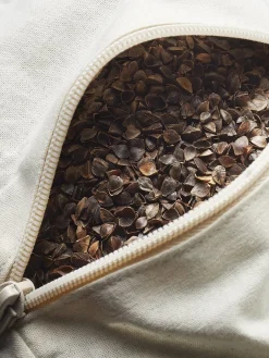 Organic Cotton Chambray Zafu Meditation Cushion