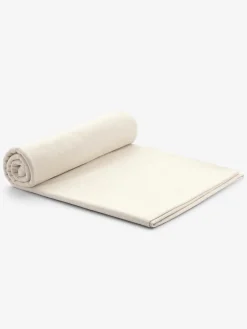Organic Cotton Yoga Blanket - Natural