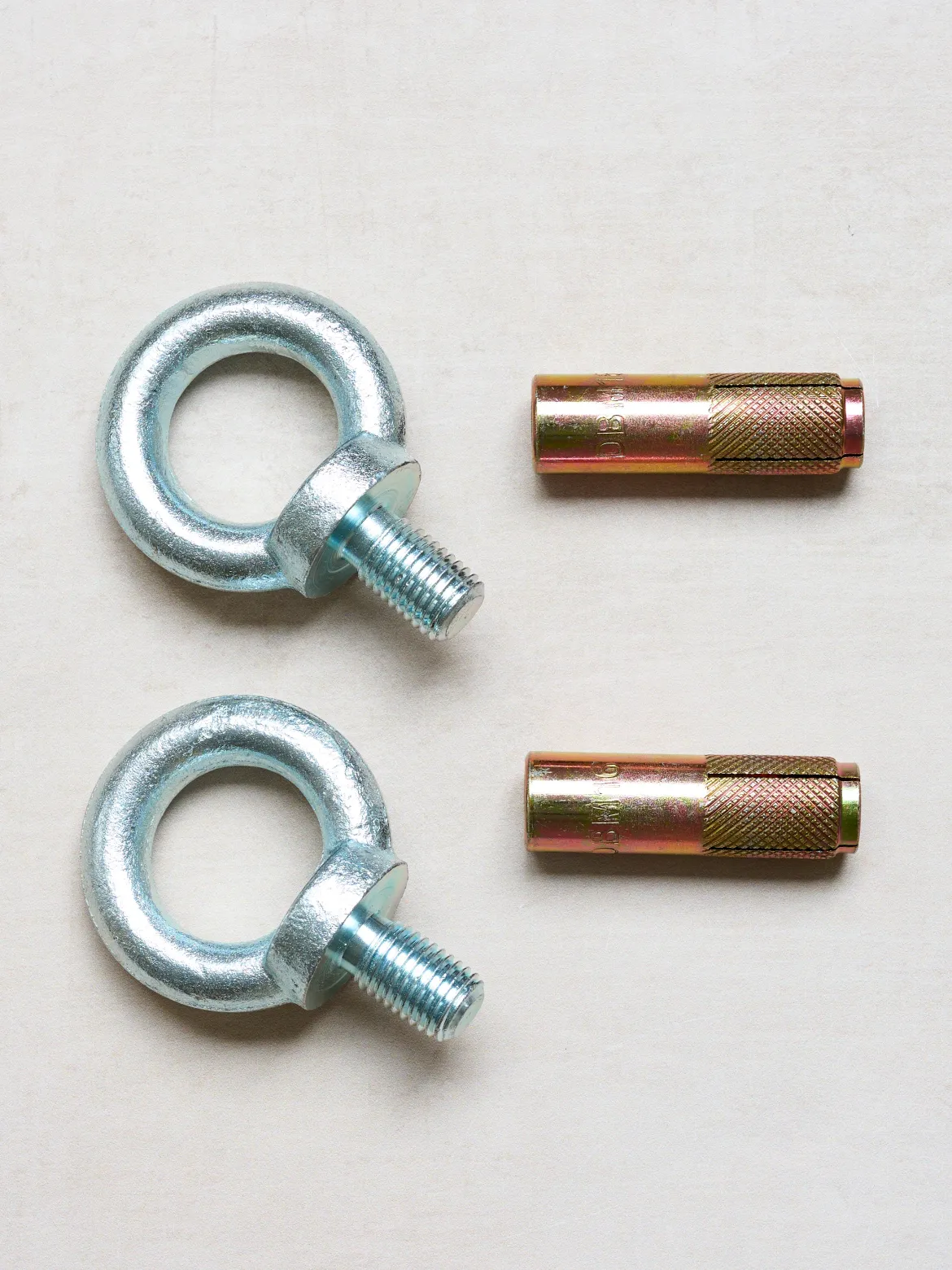 Pair of Standard Eyebolts & Anchors