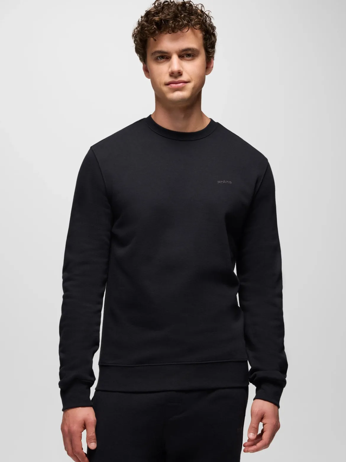 prAna Everyday Fleece Crew Sweatshirt - Black