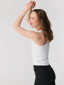 Reset Straight Tank - Bright White