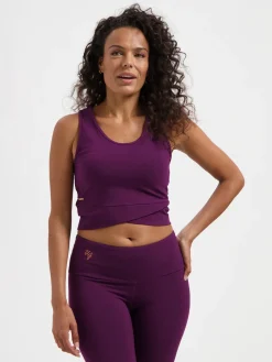 Sati Crop Yoga Tank - Bloom