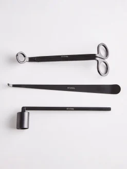 St Eval Candle Accessories Set - Black Matte
