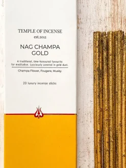Temple of Incense - Nag Champa Gold Incense Sticks
