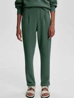 The Rolled Cuff Pant 25 - Cilantro