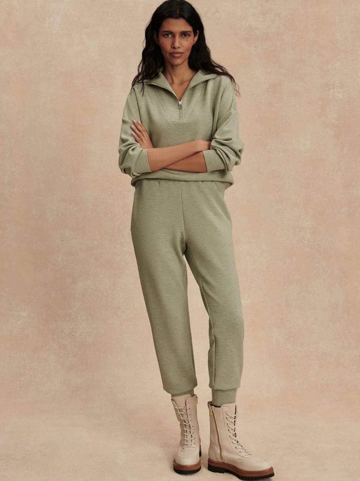 The Slim Cuff Pant 27.5 - Shadow Marl