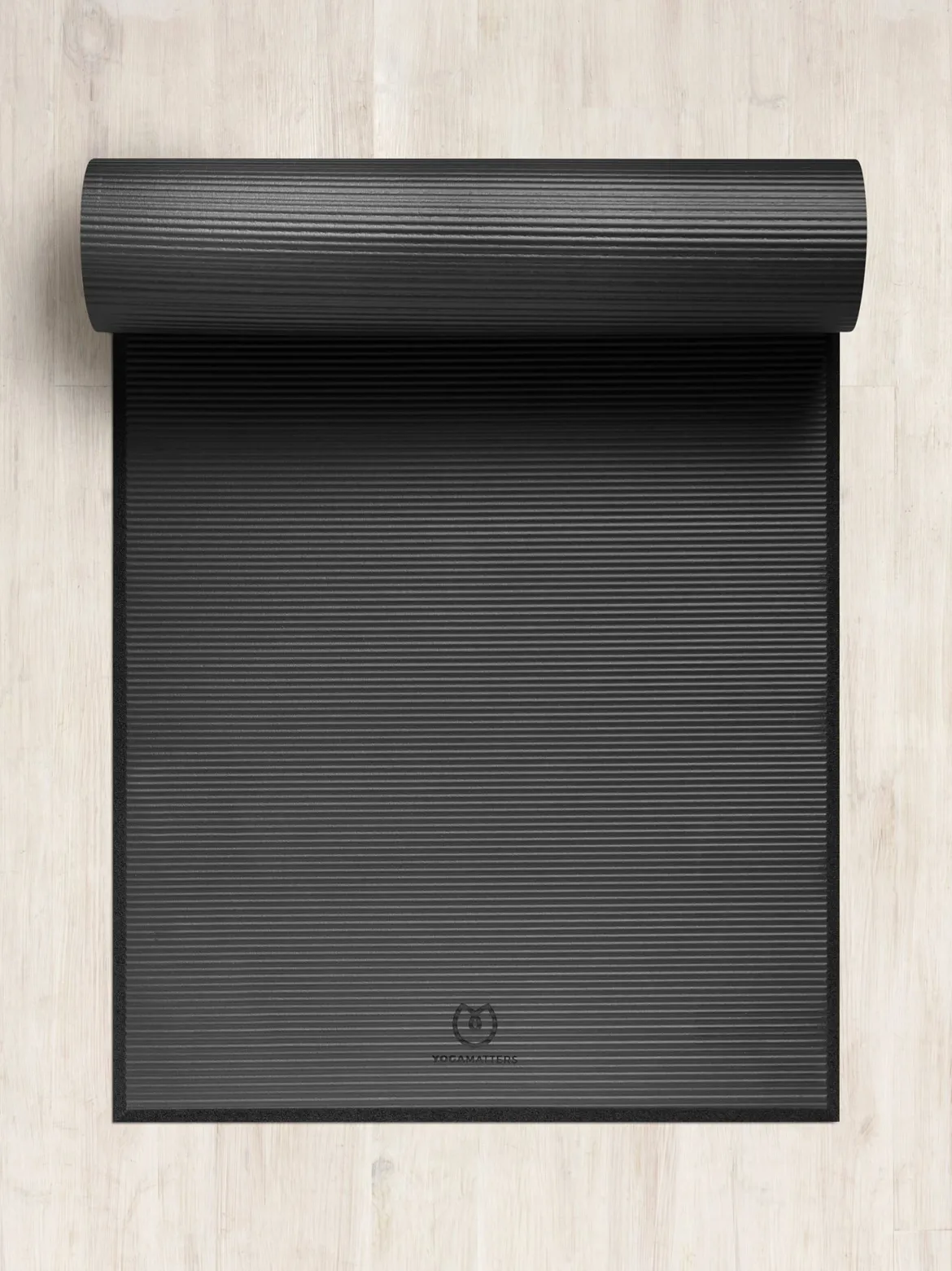Ultra Lightweight Exercise Mat - Black - Box of 6