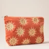 Velvet Everyday Pouch - Rust Sun Goddess