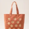 Velvet Tote - Rust Sun Goddess