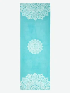 Yoga Mat Towel - Mandala Turquoise