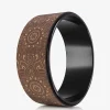 Yoga Wheel - Mandala Black